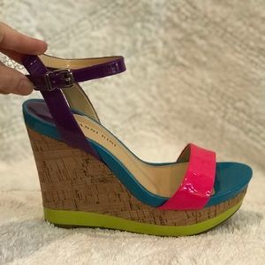Gianni Bini Color-block Wedges